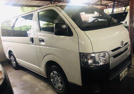 White Toyota Hiace 2016 at 18000 km for sale