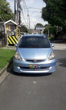 Blue Honda Fit 2006 Automatic Gasoline for sale