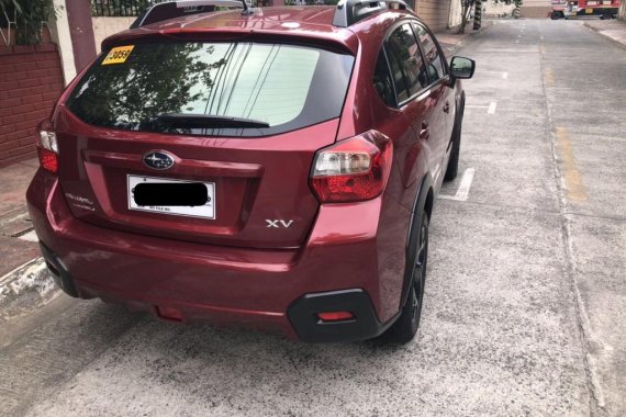 Red Subaru Xv 2015 at 27000 km for sale in Marikina