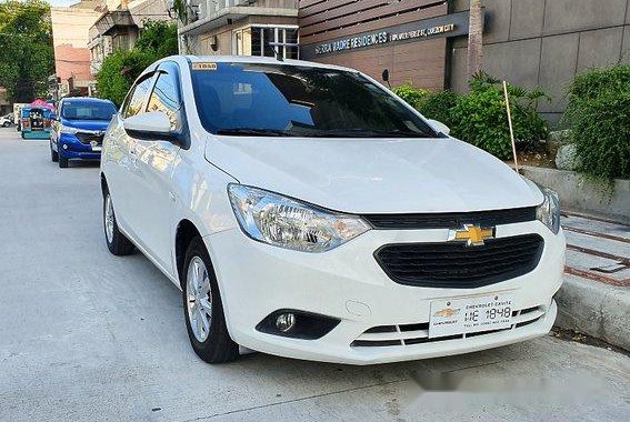 Sell White 2018 Chevrolet Sail in Caloocan 