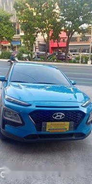 Selling Blue Hyundai KONA 2019 in Quezon City