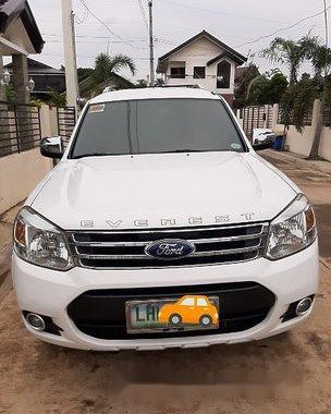 Sell White 2013 Ford Everest Automatic Diesel at 87000 km 