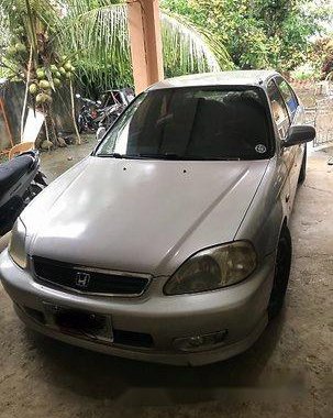 Silver Honda Civic 2000 at 160000 km for sale