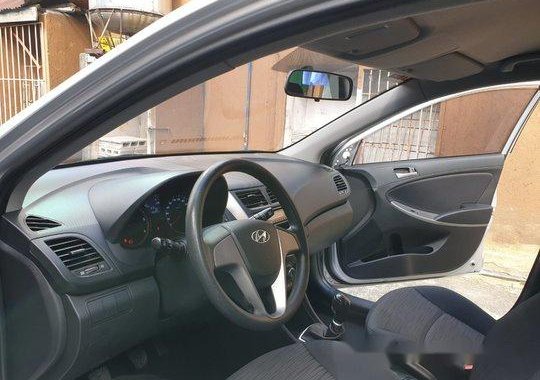 Silver Hyundai Accent 2017 at 47000 km for sale