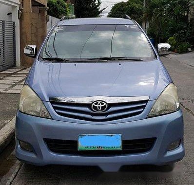 Blue Toyota Innova 2012 at 110000 km for sale 