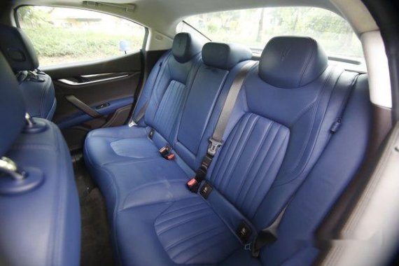 Blue Maserati Ghibli 2015 for sale in Quezon City 