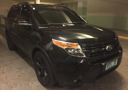 Sell Black 2013 Ford Explorer at 54800 km 