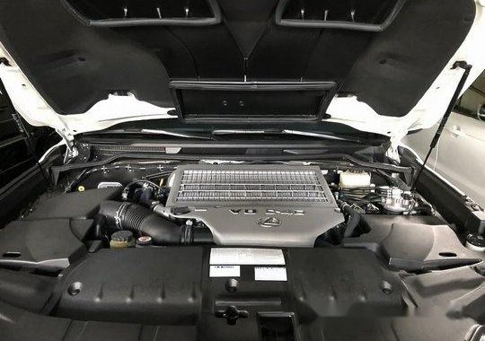 White Lexus Lx 2017 Automatic Diesel for sale