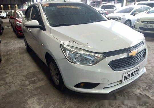 White Chevrolet Sail 2017 Manual Gasoline for sale 