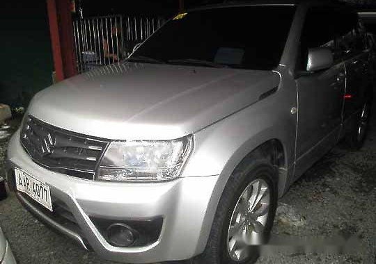 Silver Suzuki Grand Vitara 2014 Automatic Gasoline for sale