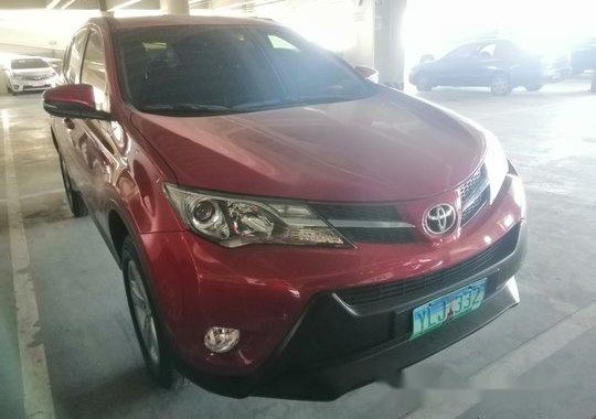 Red Toyota Rav4 2013 for sale in Cebu 