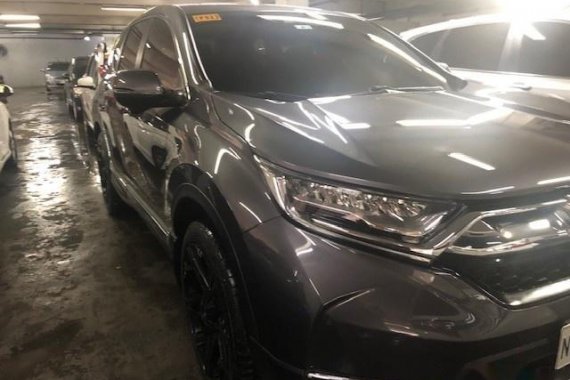 Grey Honda Cr-V 2018 for sale in Quezon City