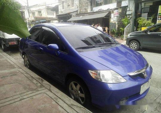 Selling Blue Honda City 2005 Automatic Gasoline at 150000 km 
