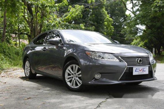 Grey Lexus Es 350 2015 for sale in Quezon City