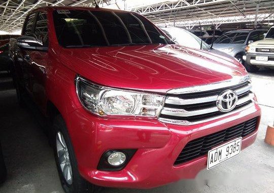 Red Toyota Hilux 2016 Manual Diesel for sale 