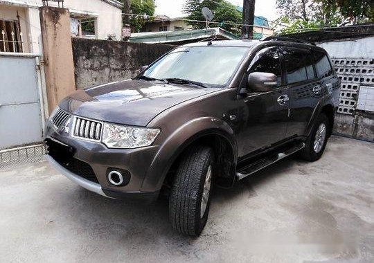 Sell Brown 2012 Mitsubishi Montero Sport at 83000 km 