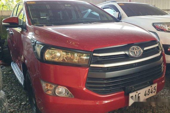 Red Toyota Innova 2017 for sale in Quezon City 