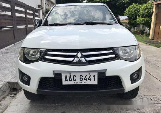 White Mitsubishi Strada 2015 for sale in Pasay