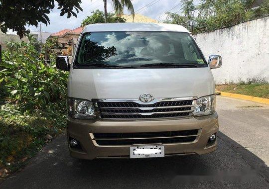 White Toyota Hiace 2011 Automatic Diesel for sale 
