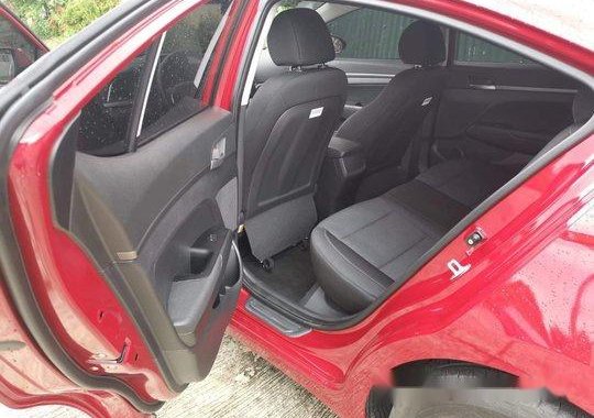 Red Hyundai Elantra 2019 for sale in Parañaque 