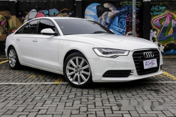 Selling White Audi A6 2012 in Quezon City