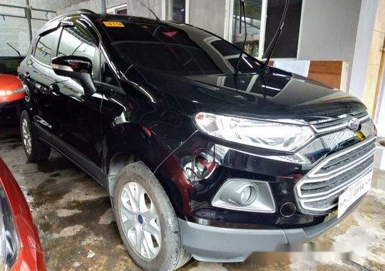 Selling Black Ford Ecosport 2017 Automatic Gasoline 