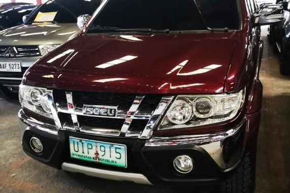 Red Isuzu Sportivo 2012 Manual Diesel for sale 