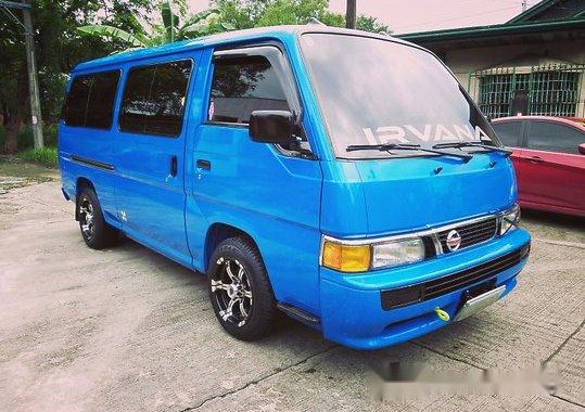 Blue Nissan Urvan 2009 Manual Diesel for sale