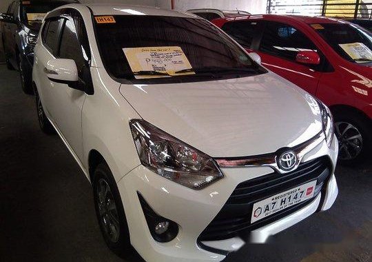 Sell White 2019 Toyota Wigo Manual Gasoline at 6423 km 