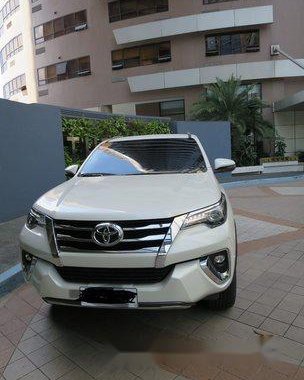 White Toyota Fortuner 2018 at 12364 km for sale