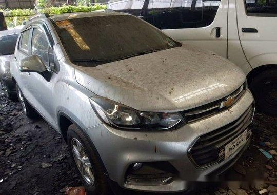 Silver Chevrolet Trax 2017 Automatic Gasoline for sale 