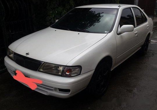 White Nissan Sentra 1998 Manual Gasoline for sale