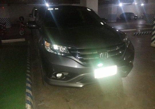Sell Grey 2014 Honda Cr-V at 40000 km 
