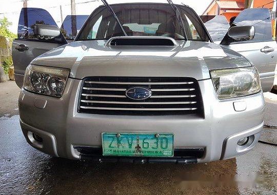 Selling Silver Subaru Forester 2007 at 90000 km 