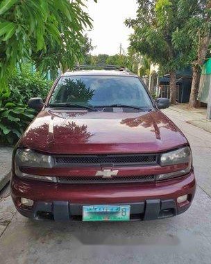 Sell Red 2005 Chevrolet Trailblazer Automatic Gasoline at 60000 km