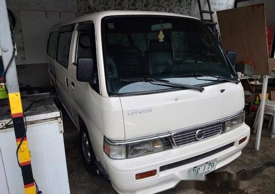 White Nissan Urvan 2011 for sale in Quezon City