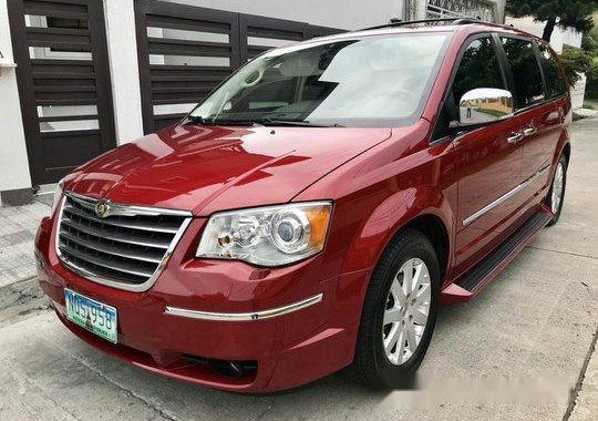 Selling Red Chrysler Town And Country 2010 Automatic Diesel 