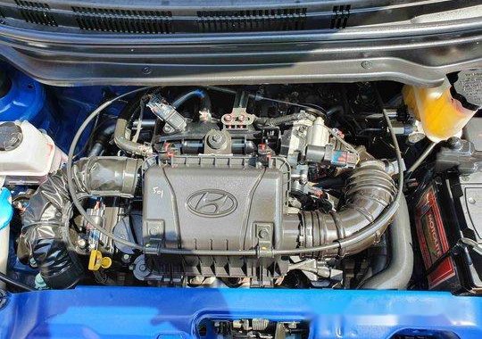 Blue Hyundai Eon 2018 for sale in Quezon City