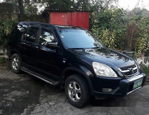 Black Honda Cr-V 2004 at 110000 km for sale