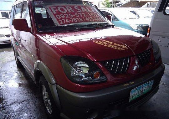 Red Mitsubishi Adventure 2008 at 85723 km for sale