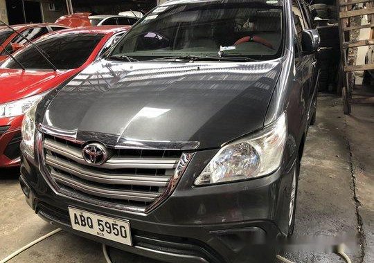Grey Toyota Innova 2016 Manual Diesel for sale 