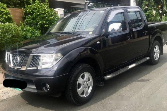 Black Nissan Frontier Navara 2013 Automatic Diesel for sale 