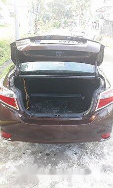 Sell Brown 2014 Toyota Vios Manual Gasoline at 61000 km 