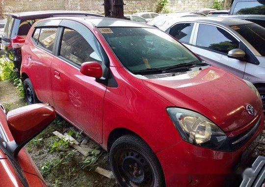 Selling Red Toyota Wigo 2016 Manual Gasoline at 7000 km 