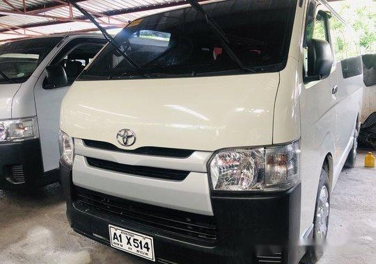 Selling White Toyota Hiace 2018 Manual Diesel 