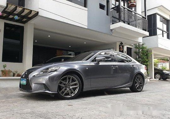 Grey Lexus Is 350 2014 at 17000 km for sale