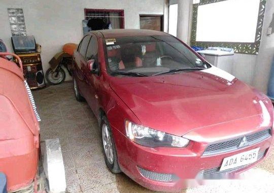 Selling Red Mitsubishi Lancer Ex 2014 Manual Gasoline at 69752 km 