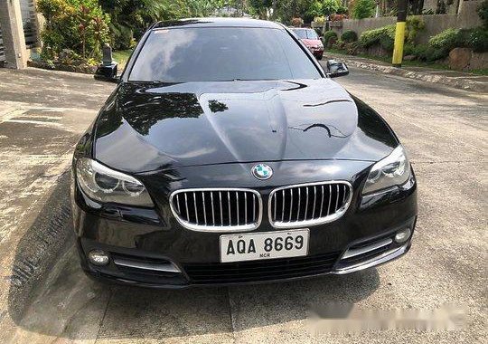 Black Bmw 520D 2015 at 61500 km for sale