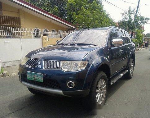 Selling Blue Mitsubishi Montero Sport 2009 at 60000 km 