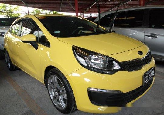 Sell Yellow 2017 Kia Rio in Quezon City 